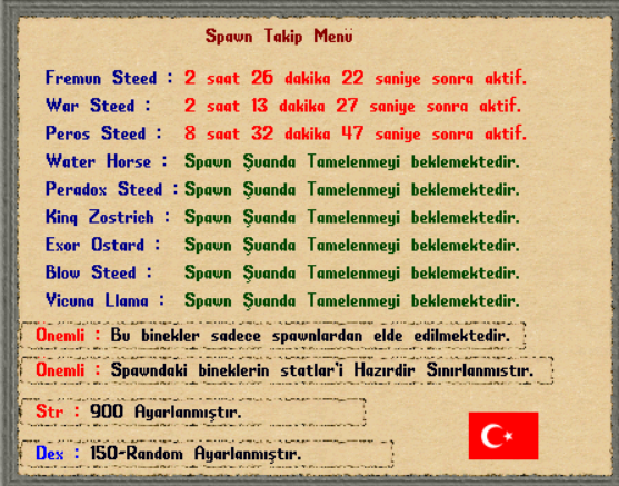 Spawntakip sistemi